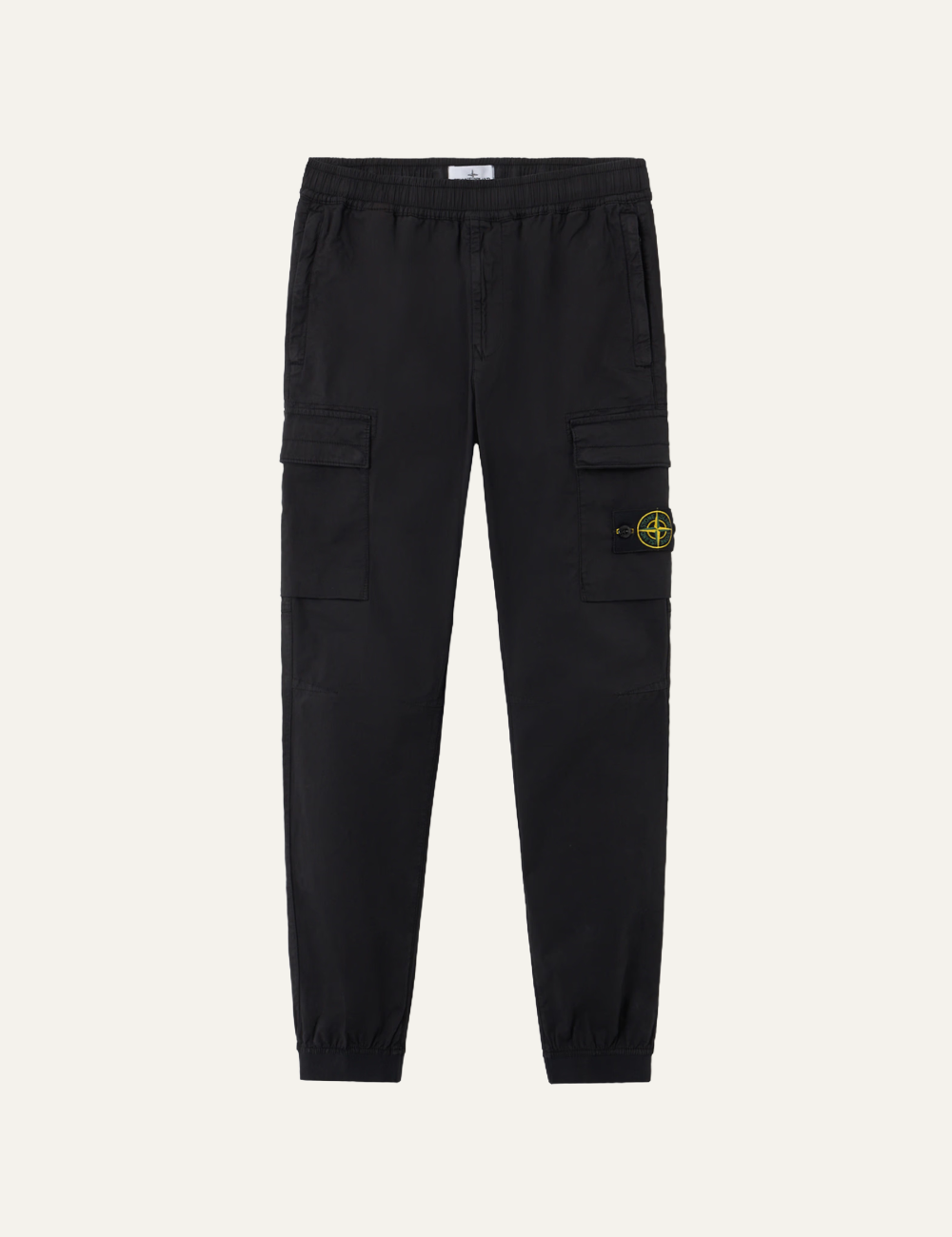 STONE ISLAND TROUSERS BLACK