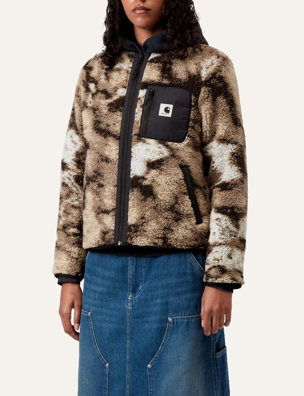 CARHARTT WIP W'JANET LINER WILD DOG JAC/BLACK