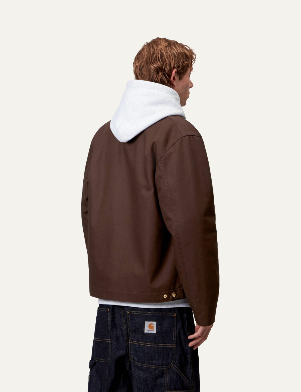 CARHARTT WIP DETROIT JACKET TOBACCO