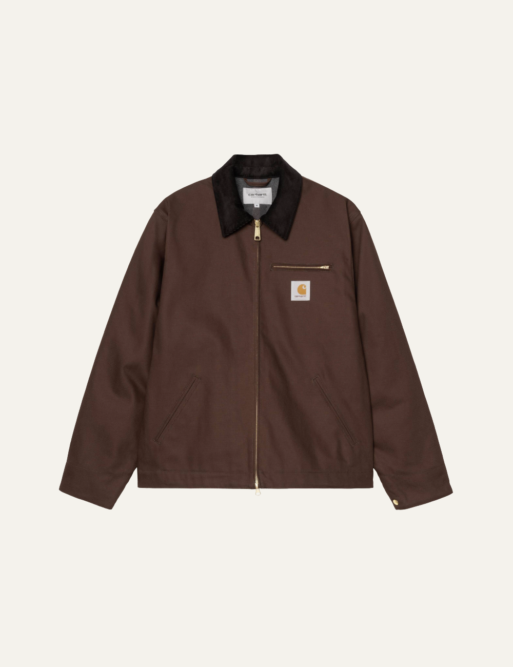 CARHARTT WIP DETROIT JACKET TOBACCO