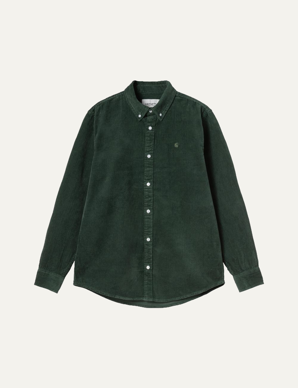 CARHARTT WIP L/S MADISON CORD SHIRT SYCAMORE TREE