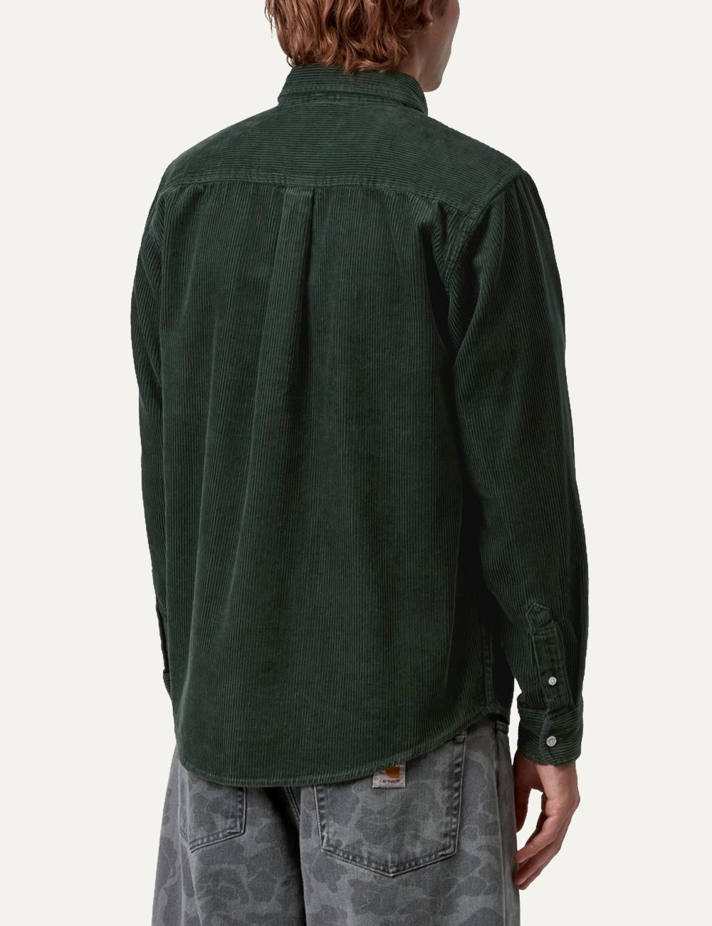 CARHARTT WIP L/S MADISON CORD SHIRT SYCAMORE TREE