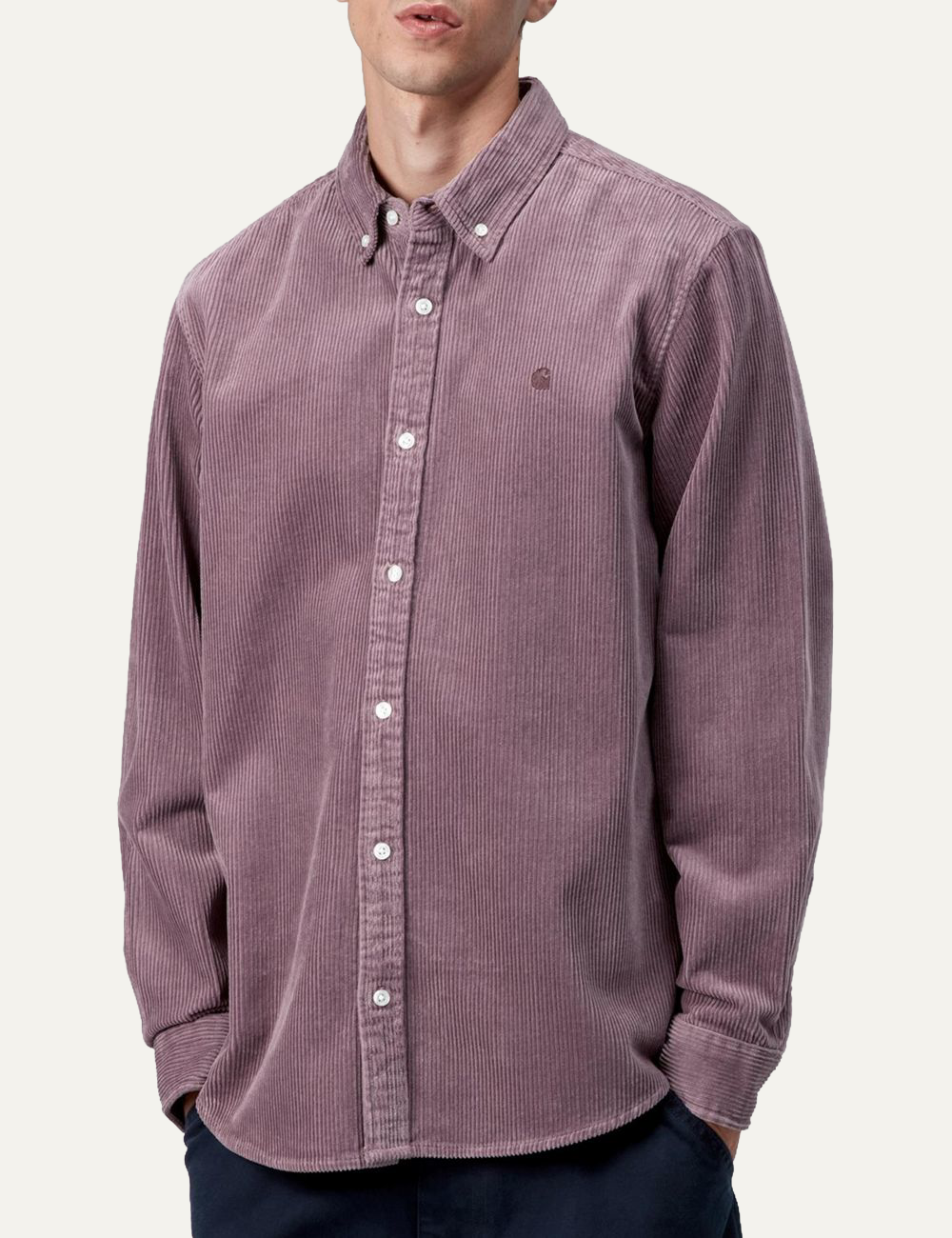 CARHARTT WIP L/S MADISON CORD SHIRT PHLOX