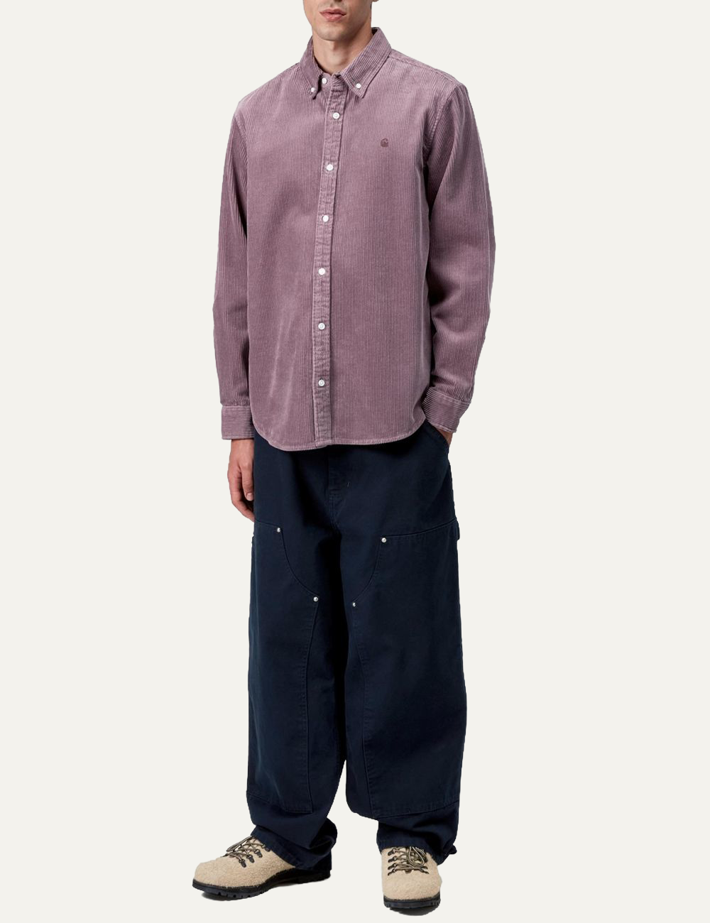 CARHARTT WIP L/S MADISON CORD SHIRT PHLOX