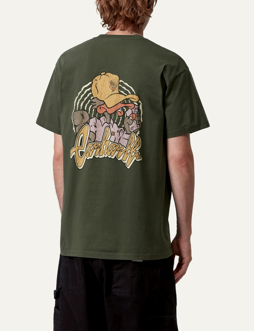 CARHARTT WIP S/S CHEDDA T-SHIRT OPUNTIA