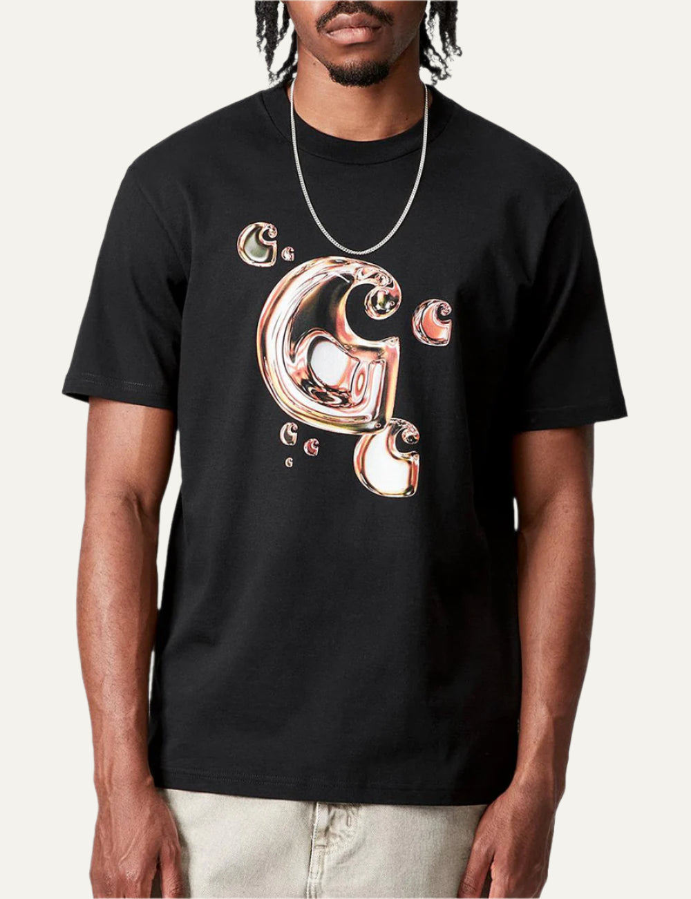 CARHARTT WIP S/S Solar Chrome C-Logo T-Shirt