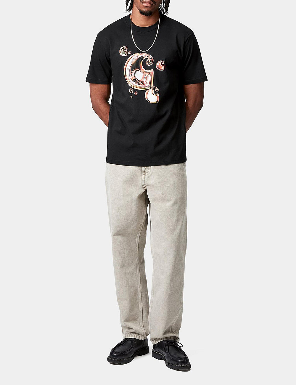 CARHARTT WIP S/S Solar Chrome C-Logo T-Shirt