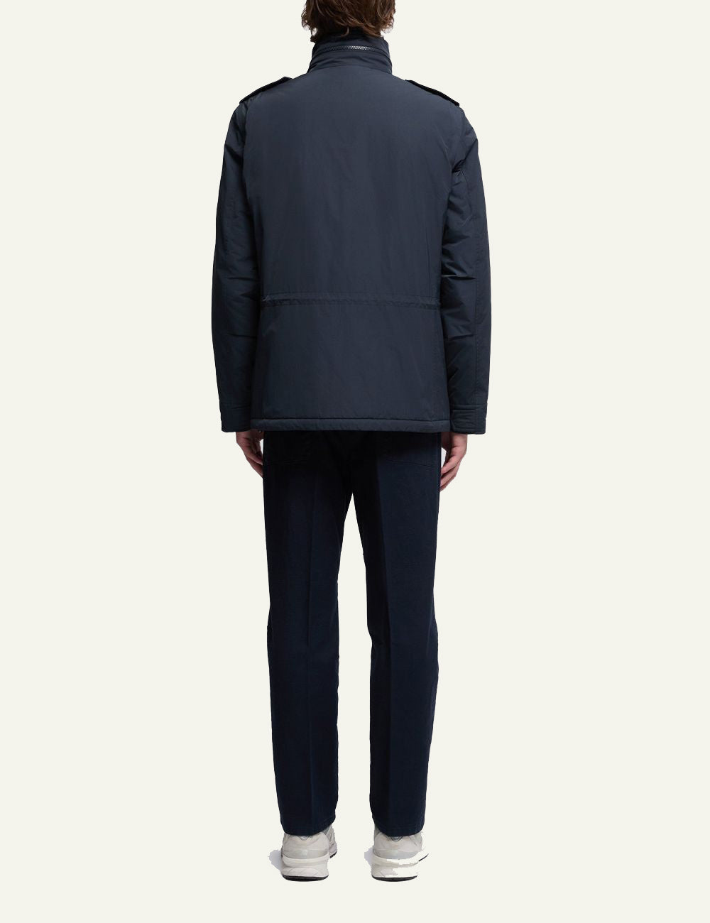 ASPESI FIELD JACKET MINI FIELD VENTO IN NYLON NAVY