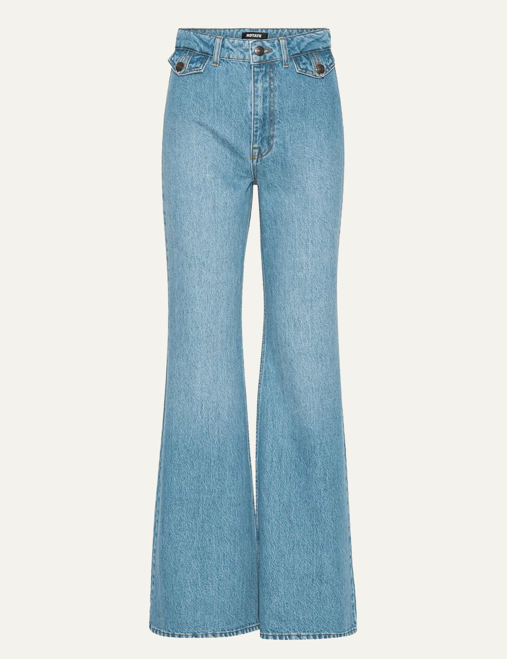 ROTATE FLARED HIGHWAISTED JEANS