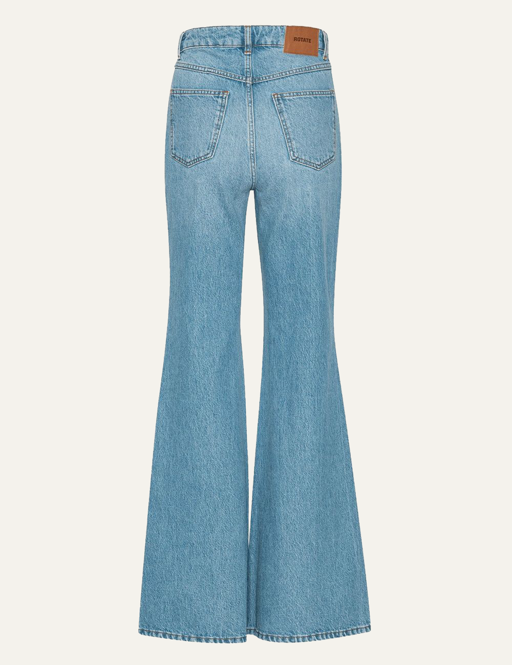 ROTATE FLARED HIGHWAISTED JEANS