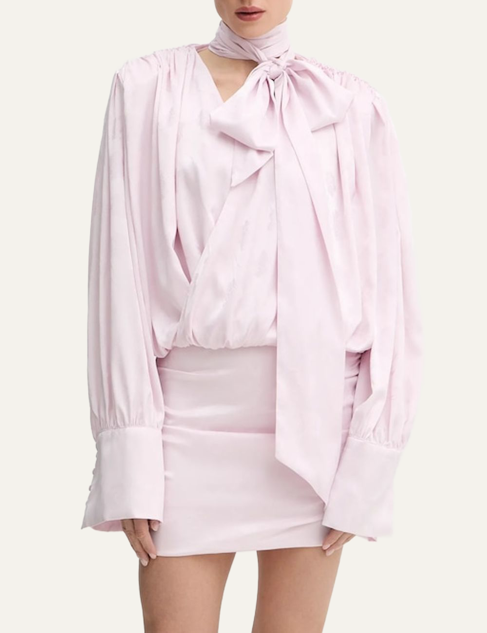 ROTATE LS MINI DRESS