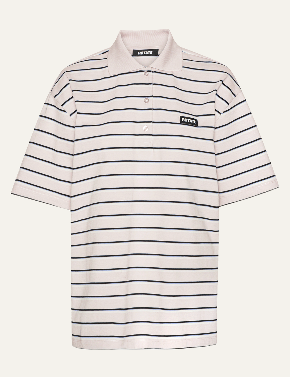 ROTATE JERSEY POLO SHIRT