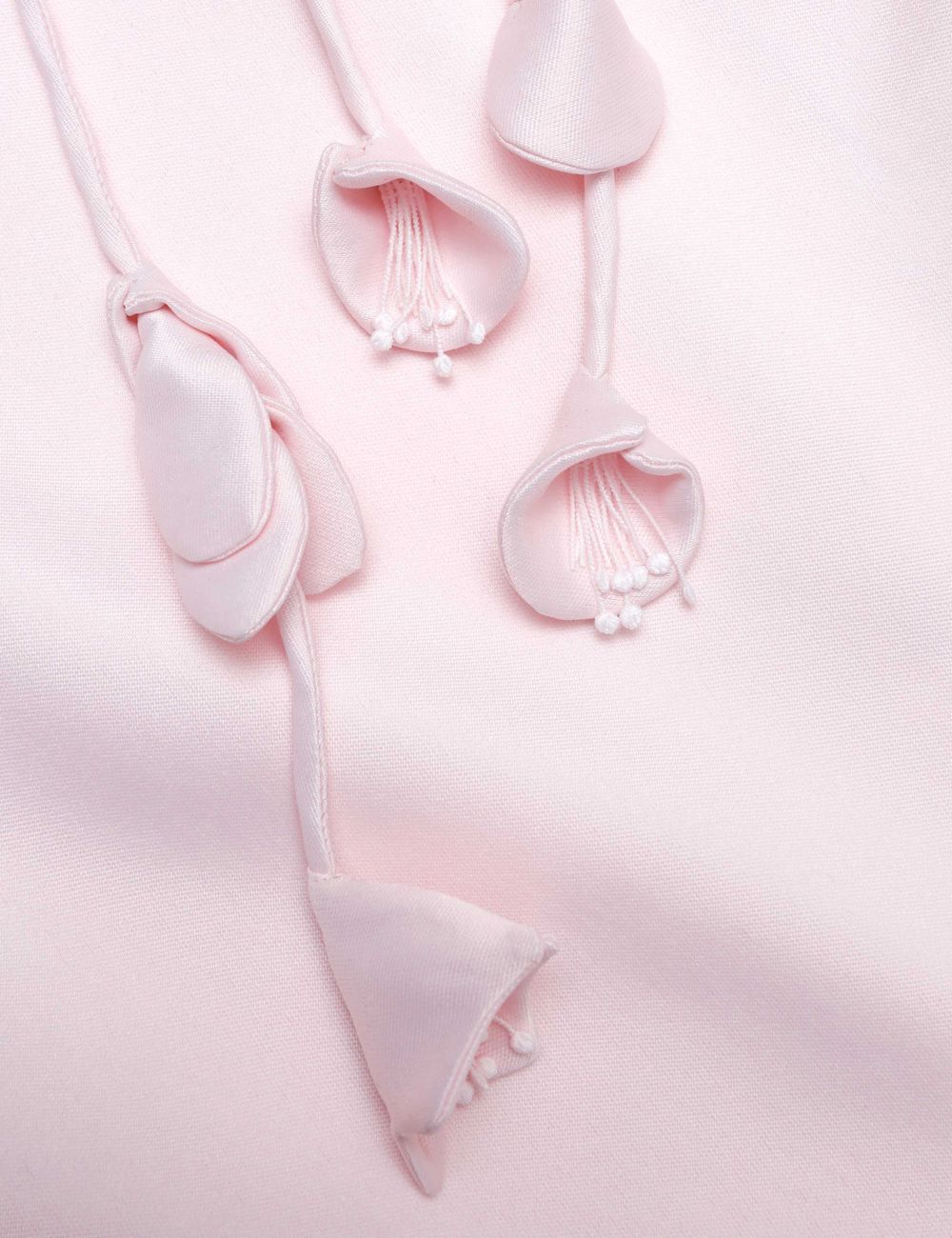 SELF-PORTRAIT TAFFETA DRESS PINK