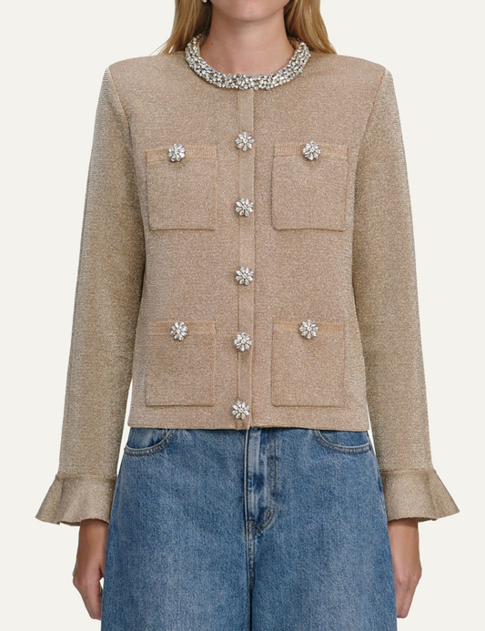 SELF-PORTRAIT TRIM CARDIGAN