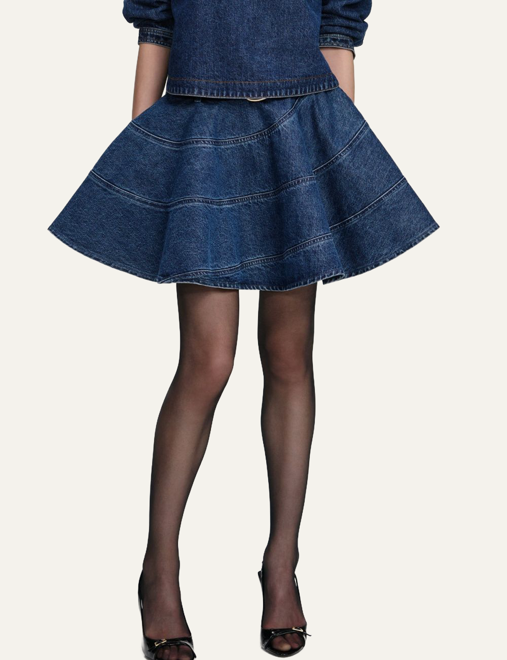 SELF-PORTRAIT MINI SKIRT