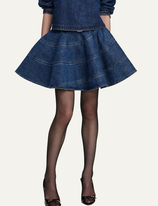 SELF-PORTRAIT MINI SKIRT