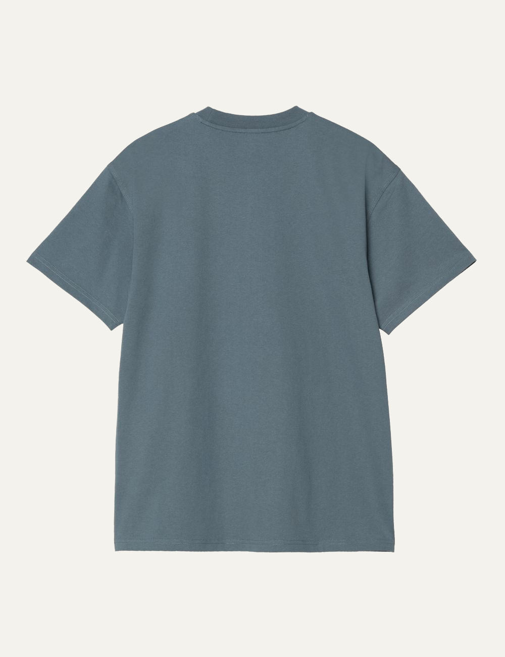CARHARTT WIP S/S AMERICAN SCRIPT T-SHIRT OFFICE BLUE