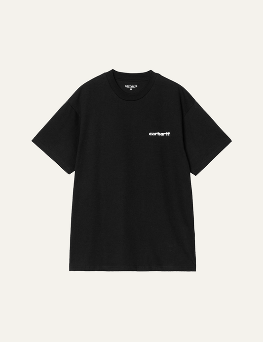 CARHARTT WIP S/S ARCHIVE LINES T-SHIRT BLACK
