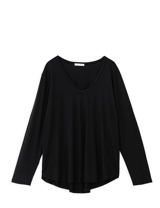 PHILOSOPHY OVERSIZED V NECK TOP PHILOSOPHY