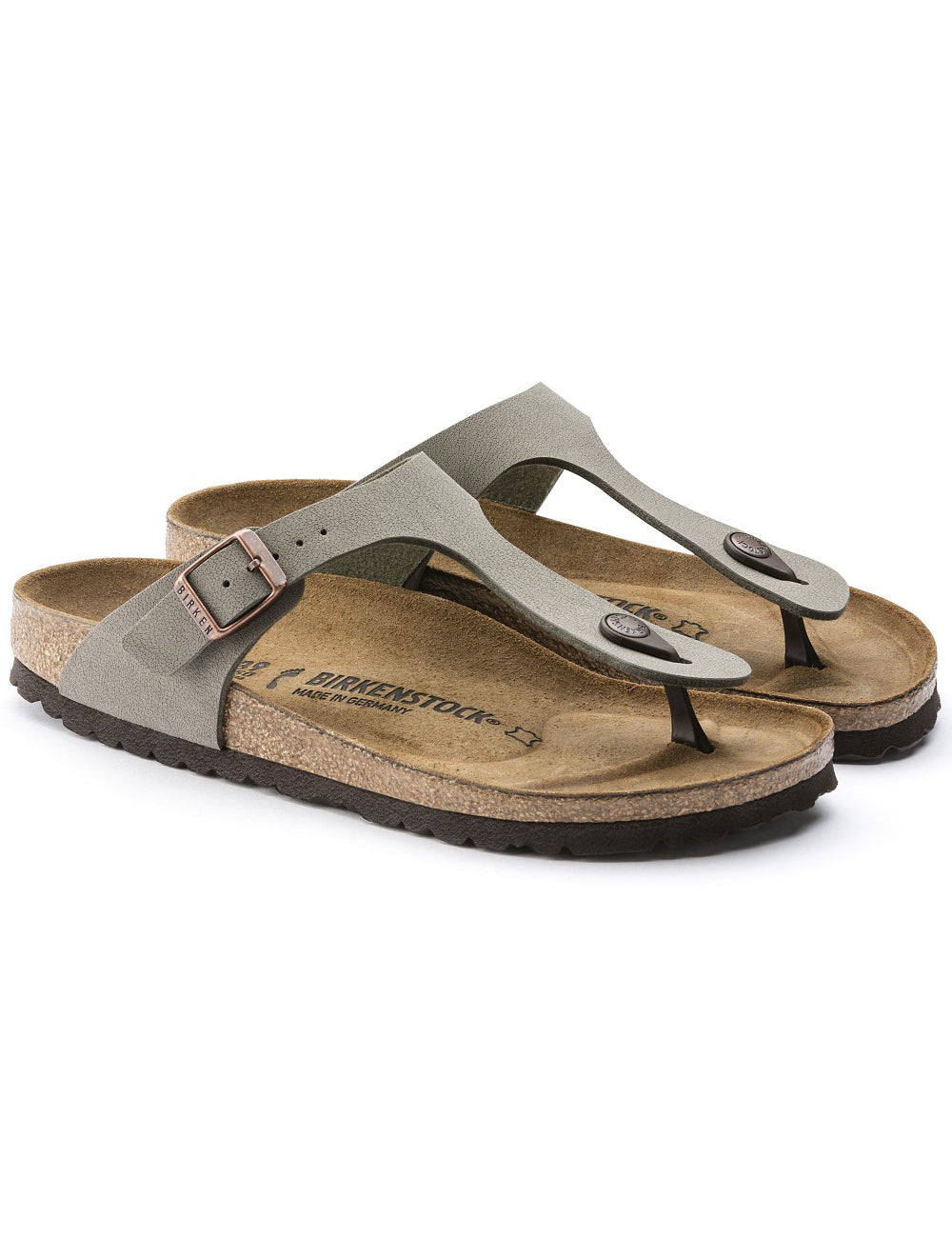 BIRKENSTOCK SYNTHETICS GIZEH BFBC STONE BIRKENSTOCK