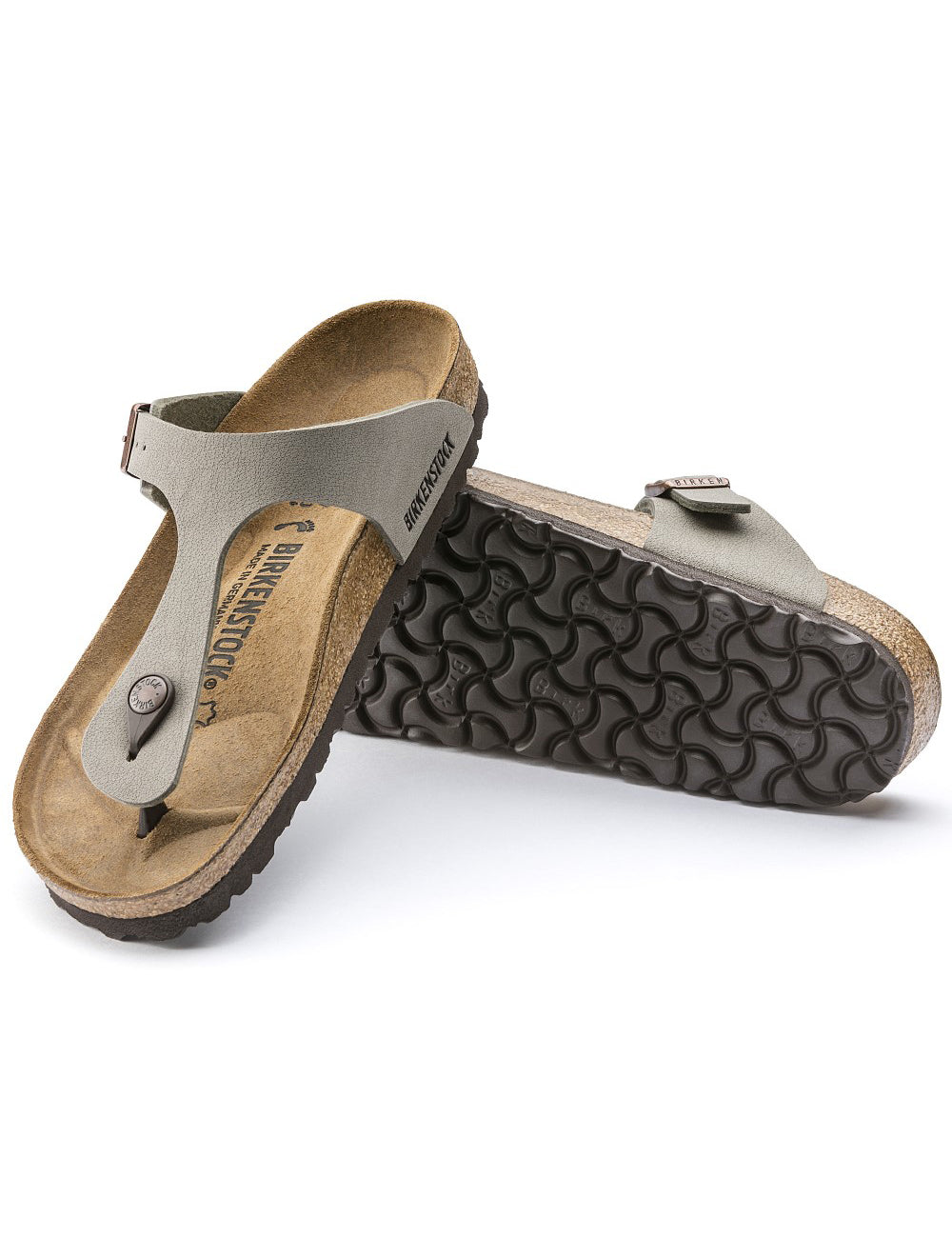 BIRKENSTOCK SYNTHETICS GIZEH BFBC STONE BIRKENSTOCK