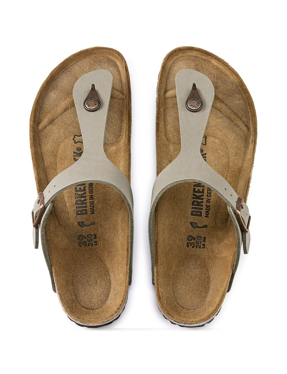 BIRKENSTOCK SYNTHETICS GIZEH BFBC STONE BIRKENSTOCK