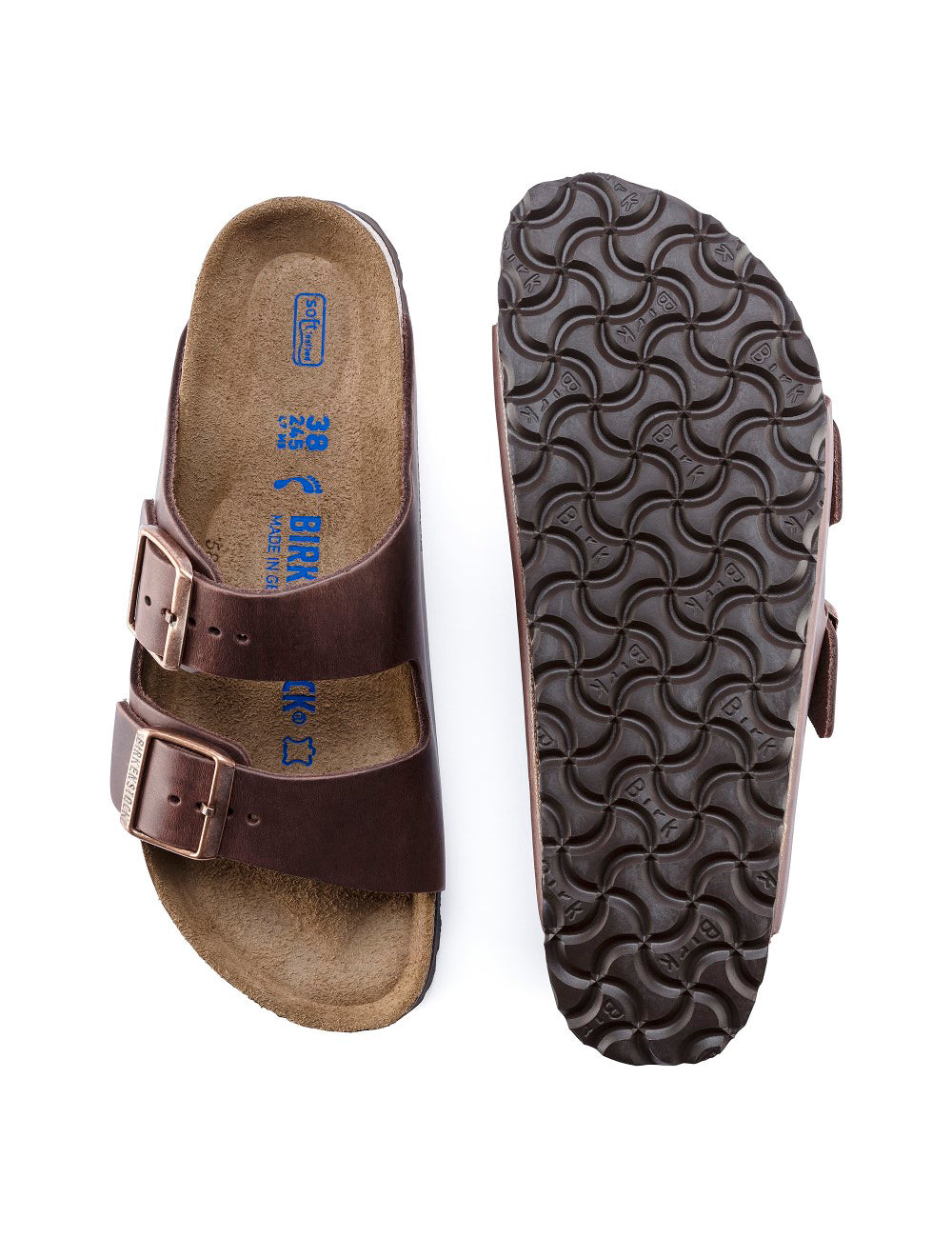 BIRKENSTOCK LEATHER ARIZONA SFB LEOI HABANA BIRKENSTOCK