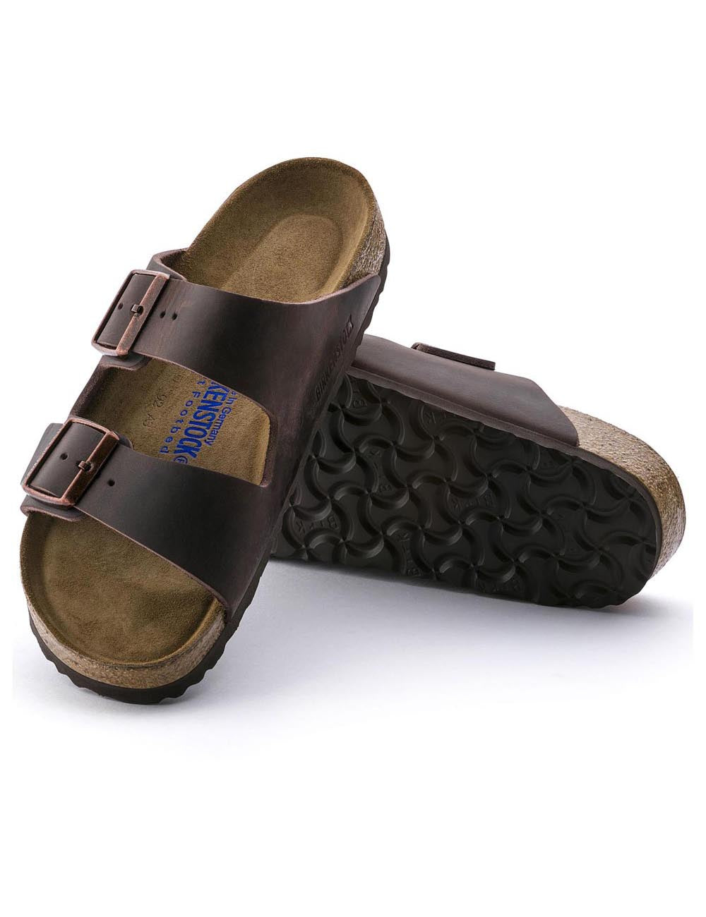 BIRKENSTOCK LEATHER ARIZONA SFB LEOI HABANA BIRKENSTOCK