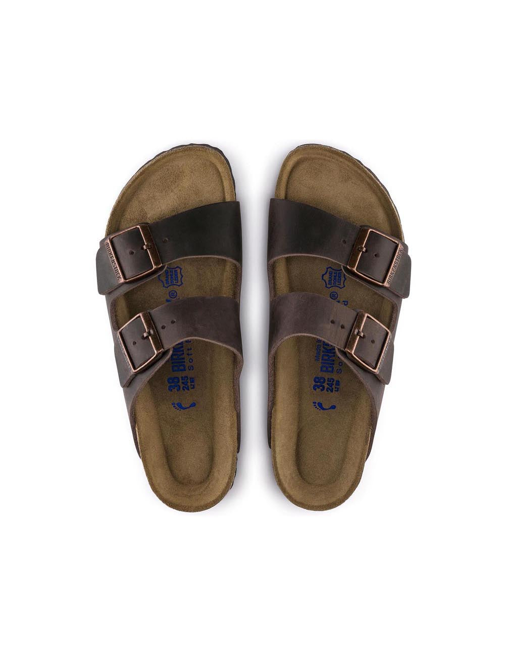 BIRKENSTOCK LEATHER ARIZONA SFB LEOI HABANA BIRKENSTOCK