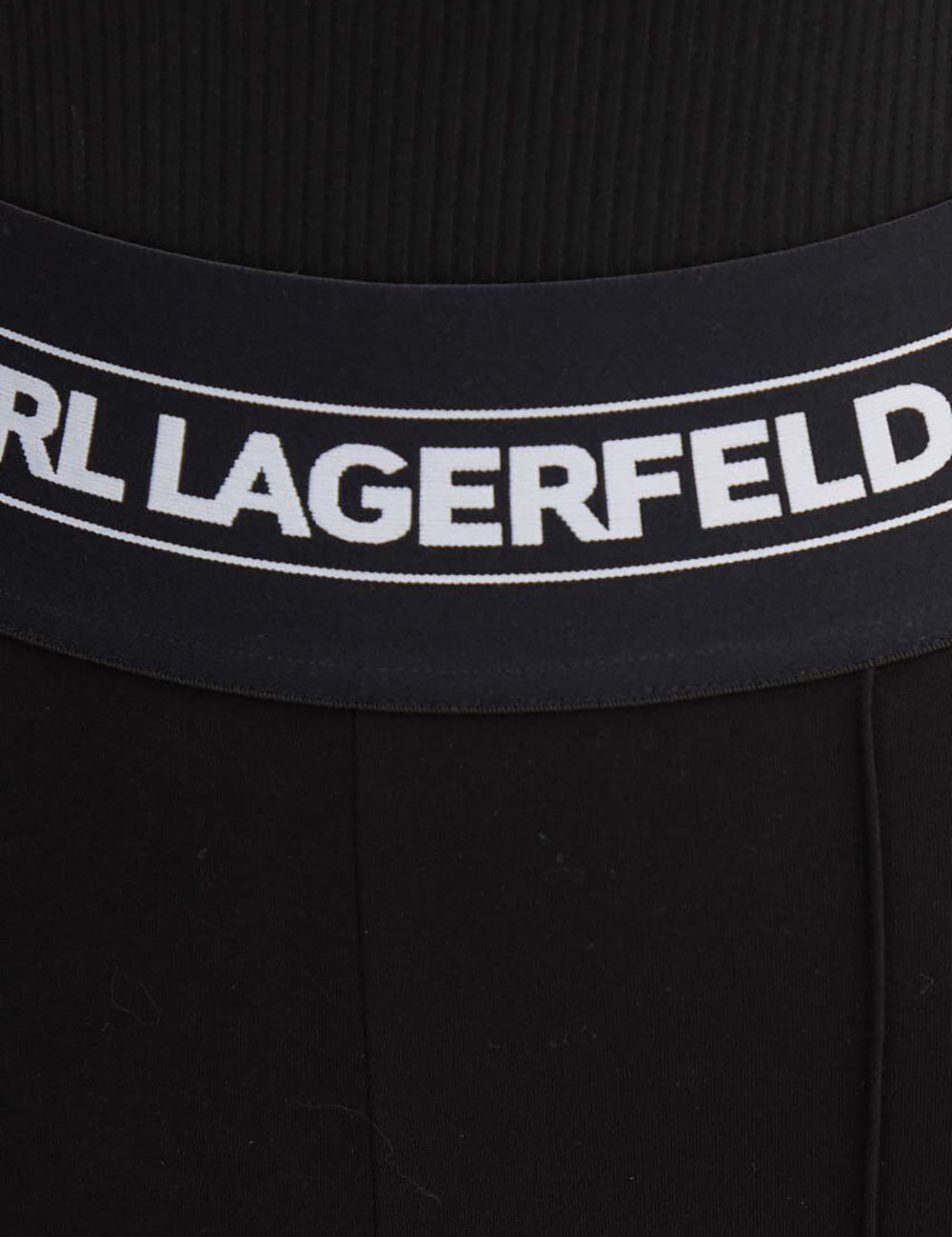 KARL LAGERFELD LOGO ELASTIC PUNTO LEGGINGS KARL LAGERFELD