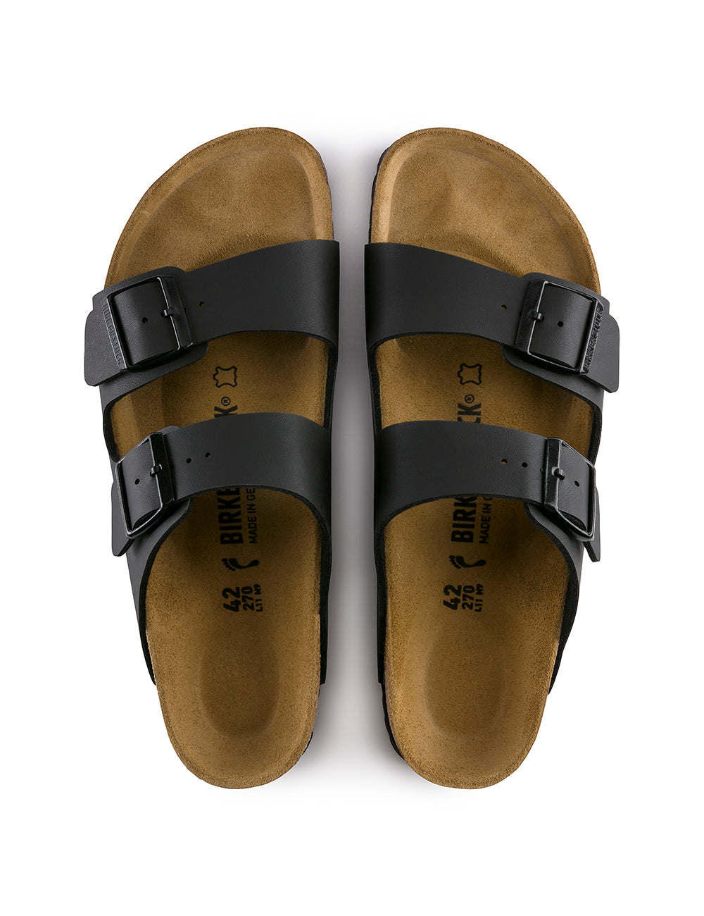 BIRKENSTOCK SYNTHETICS ARIZONA BF BLACK BIRKENSTOCK