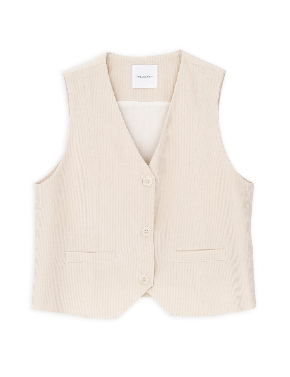 PHILOSOPHY CORDUROY VEST