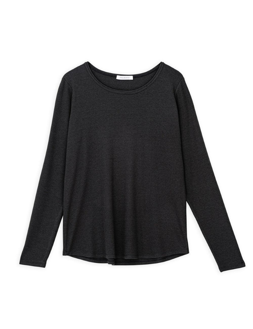 PHILOSOPHY RIB ROUND NECK TOP PHILOSOPHY