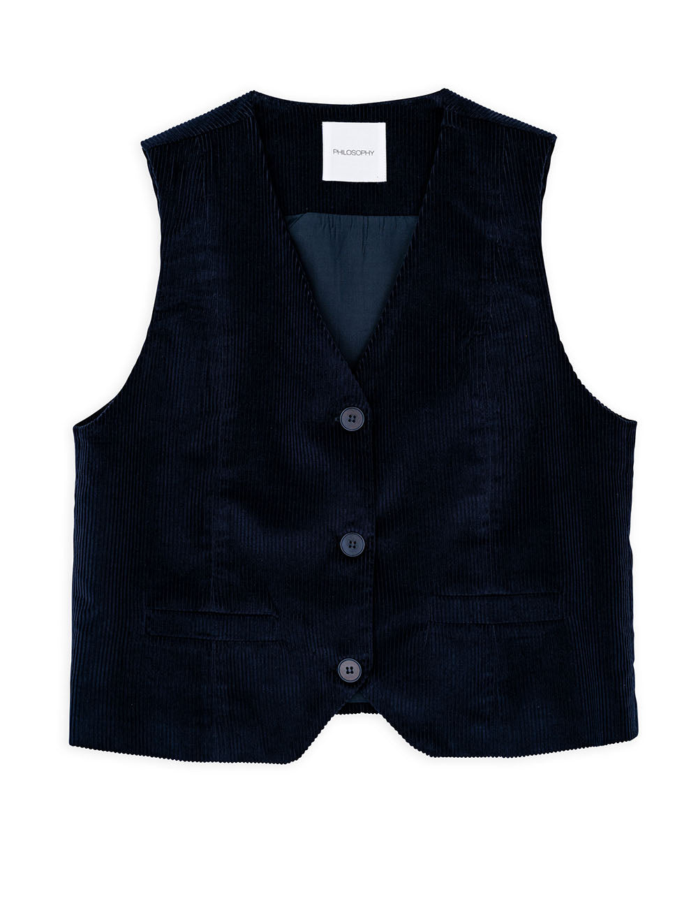 PHILOSOPHY CORDUROY VEST