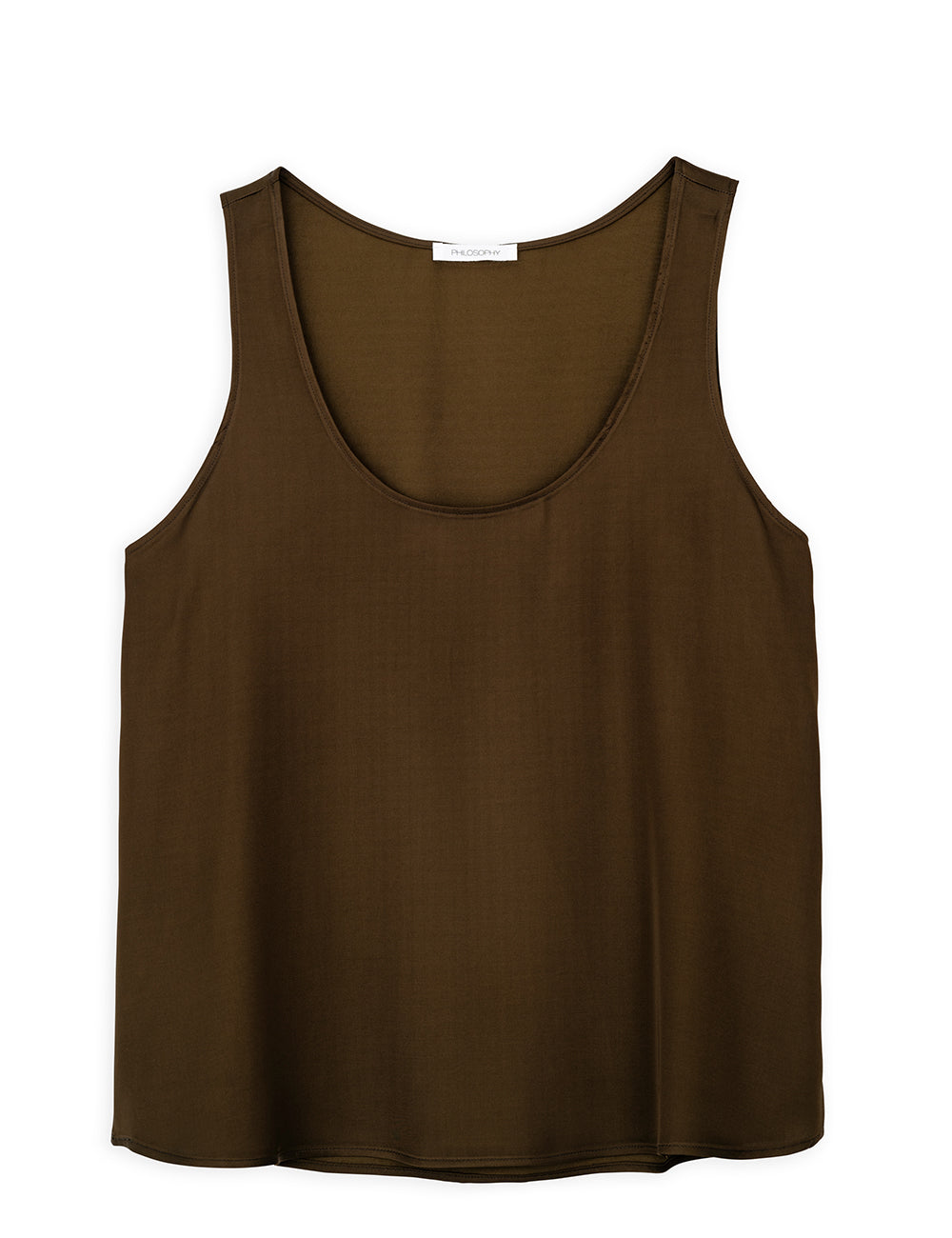 PHILOSOPHY SATIN ECOVERO TANK TOP PHILOSOPHY