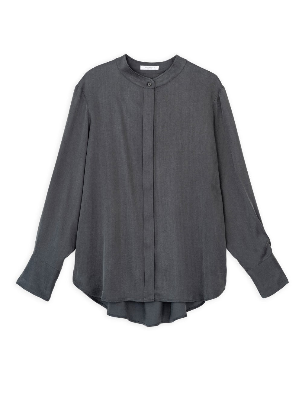 PHILOSOPHY PIQUE CROPPED SHIRT PHILOSOPHY