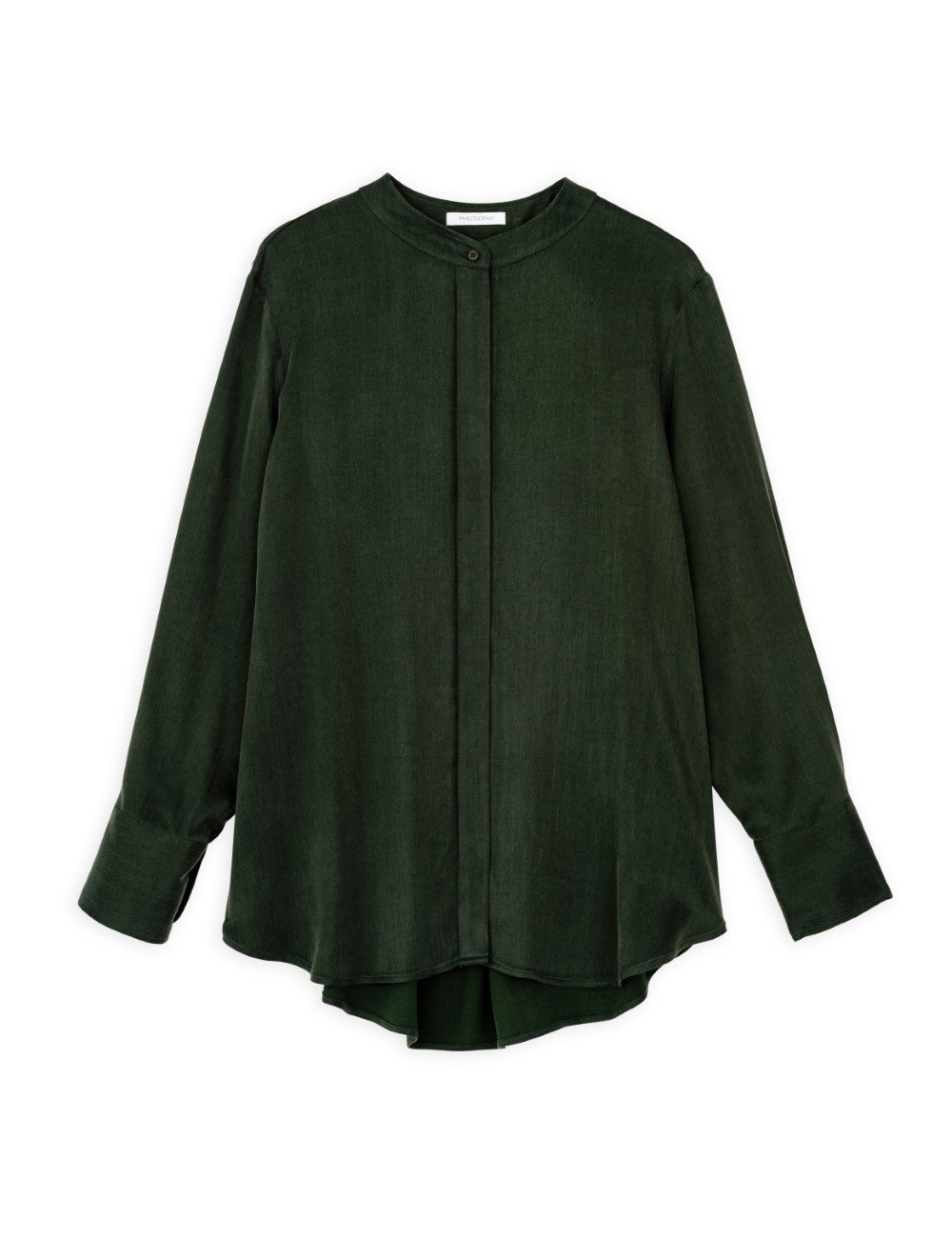 PHILOSOPHY PIQUE CROPPED SHIRT PHILOSOPHY