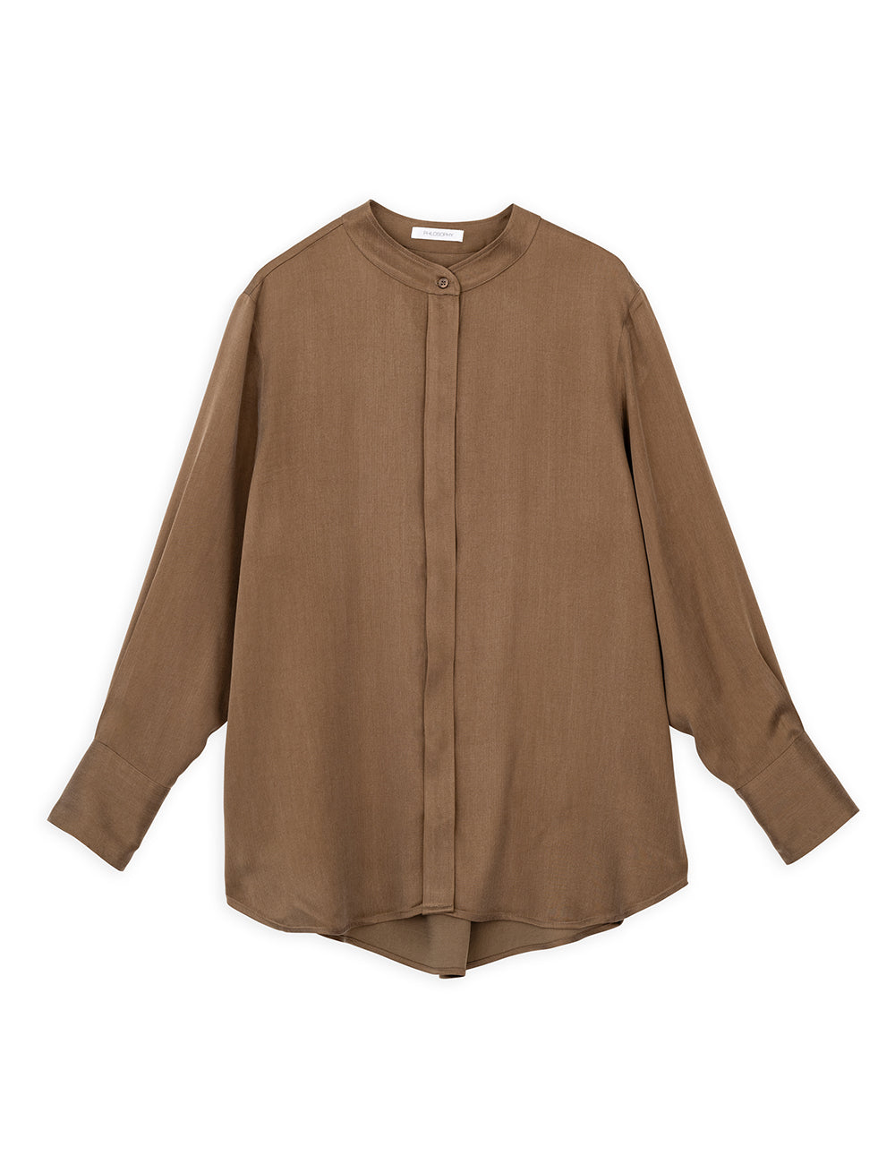 PHILOSOPHY PIQUE CROPPED SHIRT PHILOSOPHY