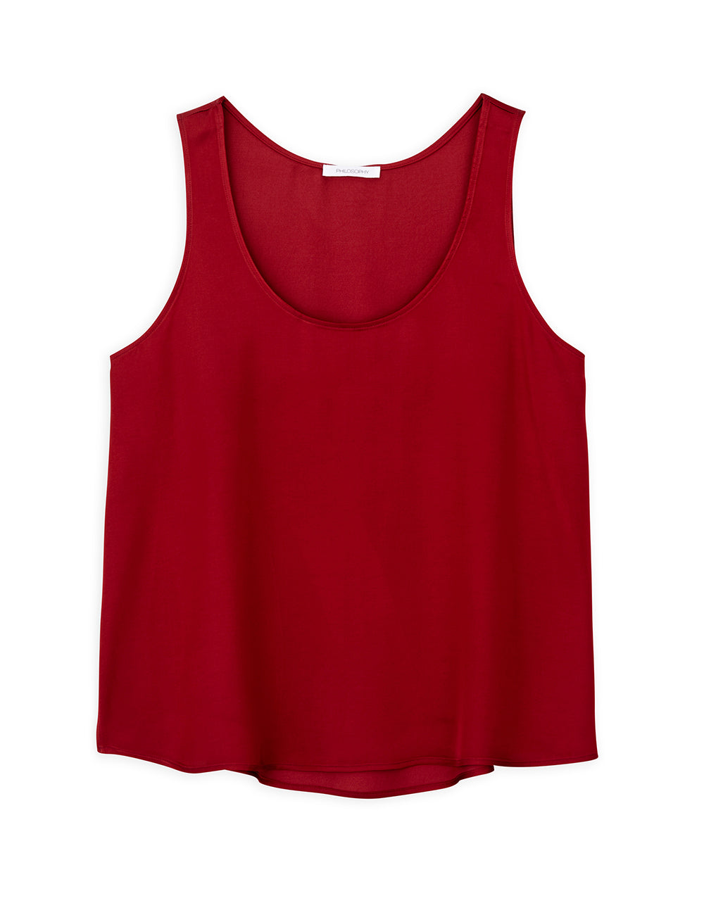 PHILOSOPHY SATIN ECOVERO TANK TOP PHILOSOPHY