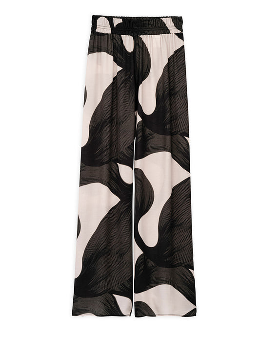 PHILOSOPHY PRINT WIDE-LEG PANTS PHILOSOPHY