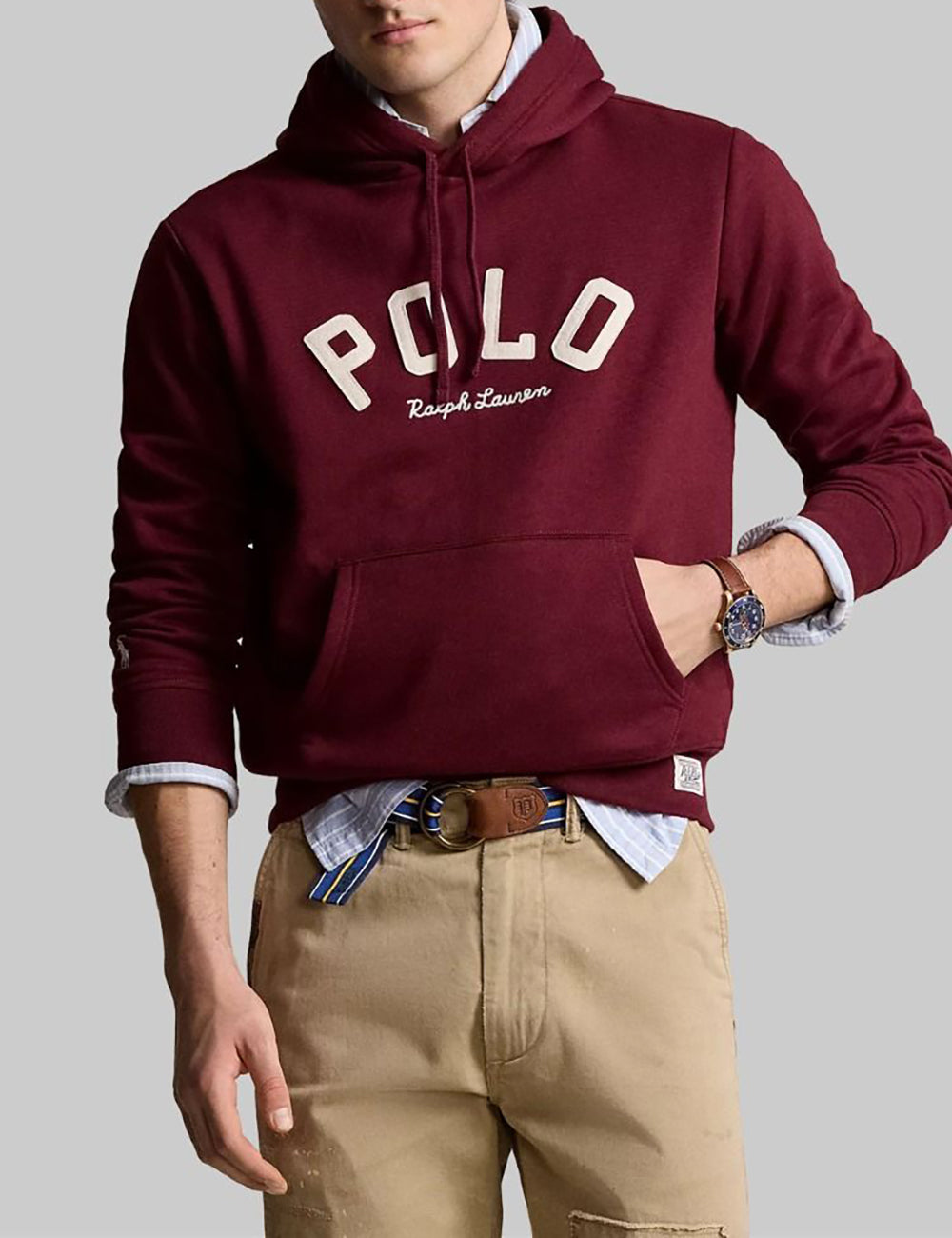 POLO RALPH LAUREN LSPOHOODM2-LONG SLEEVE-SWEATSHIRT POLO RALPH LAUREN