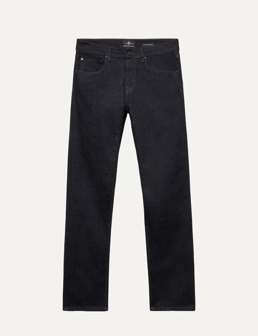 7 For All Mankind men The Straight dark blue Luxe Performance denim straight leg jeans
