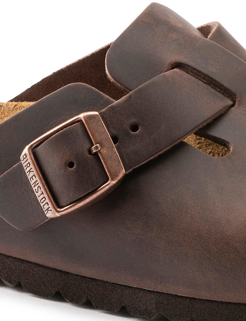 BIRKENSTOCK LEATHER BOSTON LEOI HABANA BIRKENSTOCK