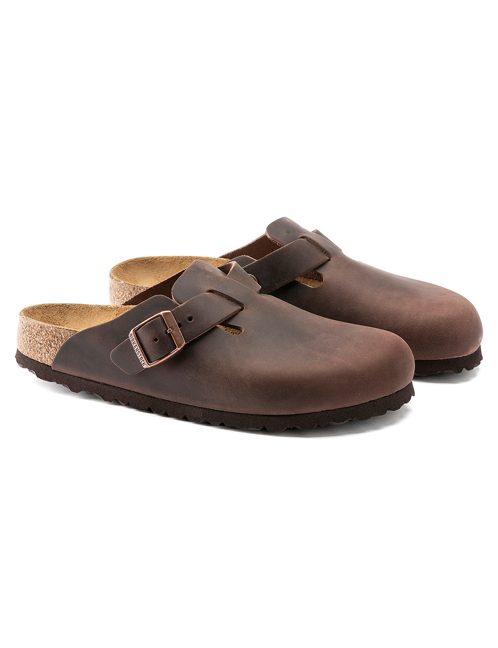 BIRKENSTOCK LEATHER BOSTON LEOI HABANA BIRKENSTOCK