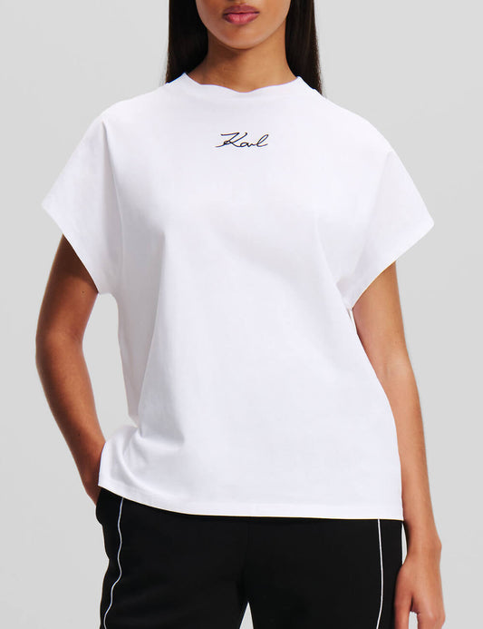 KARL LAGERFELD KARL SIGNATURE T-SHIRT KARL LAGERFELD