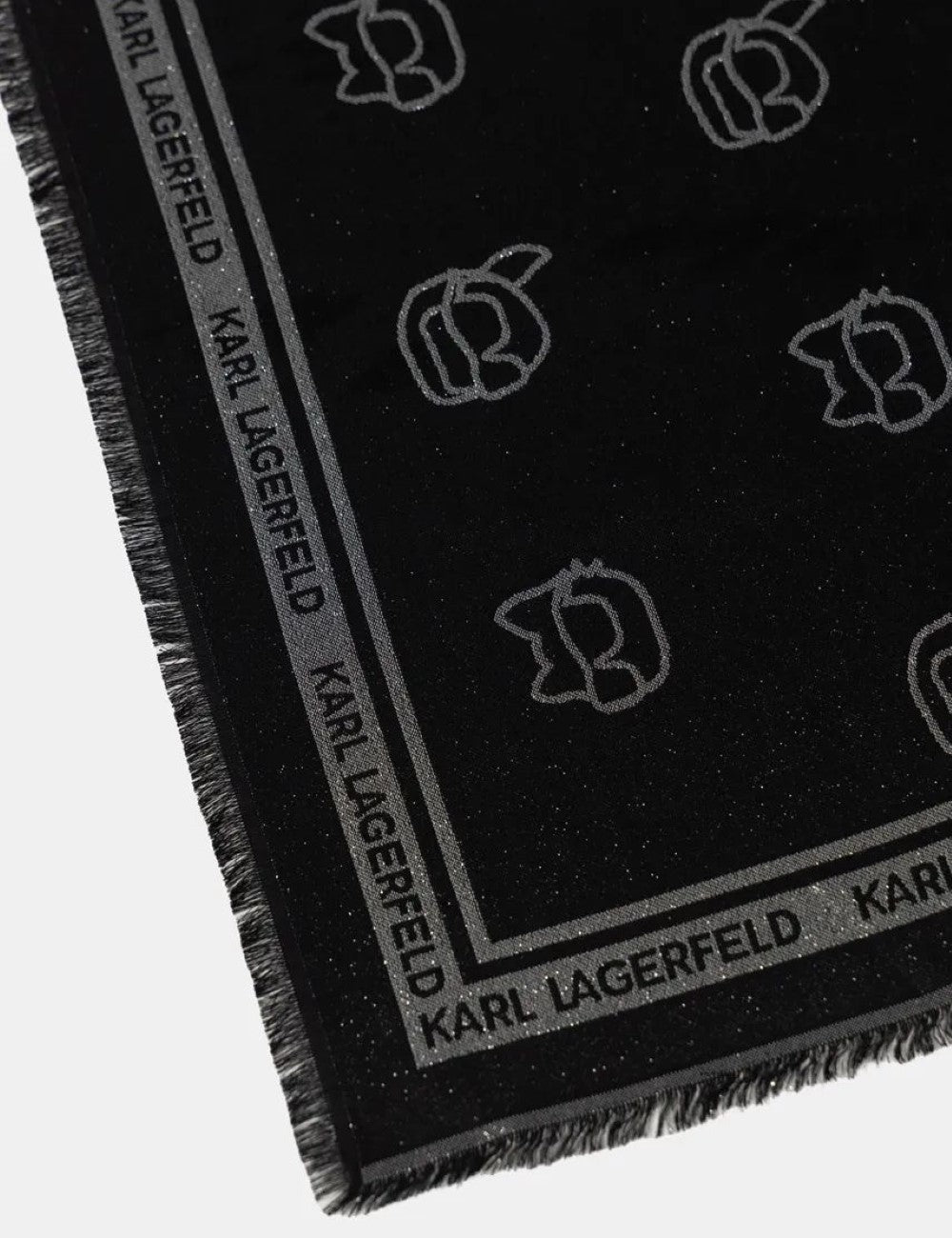 KARL LAGERFELD K/IKONIK 2.0 LUR JKRD SCARF KARL LAGERFELD