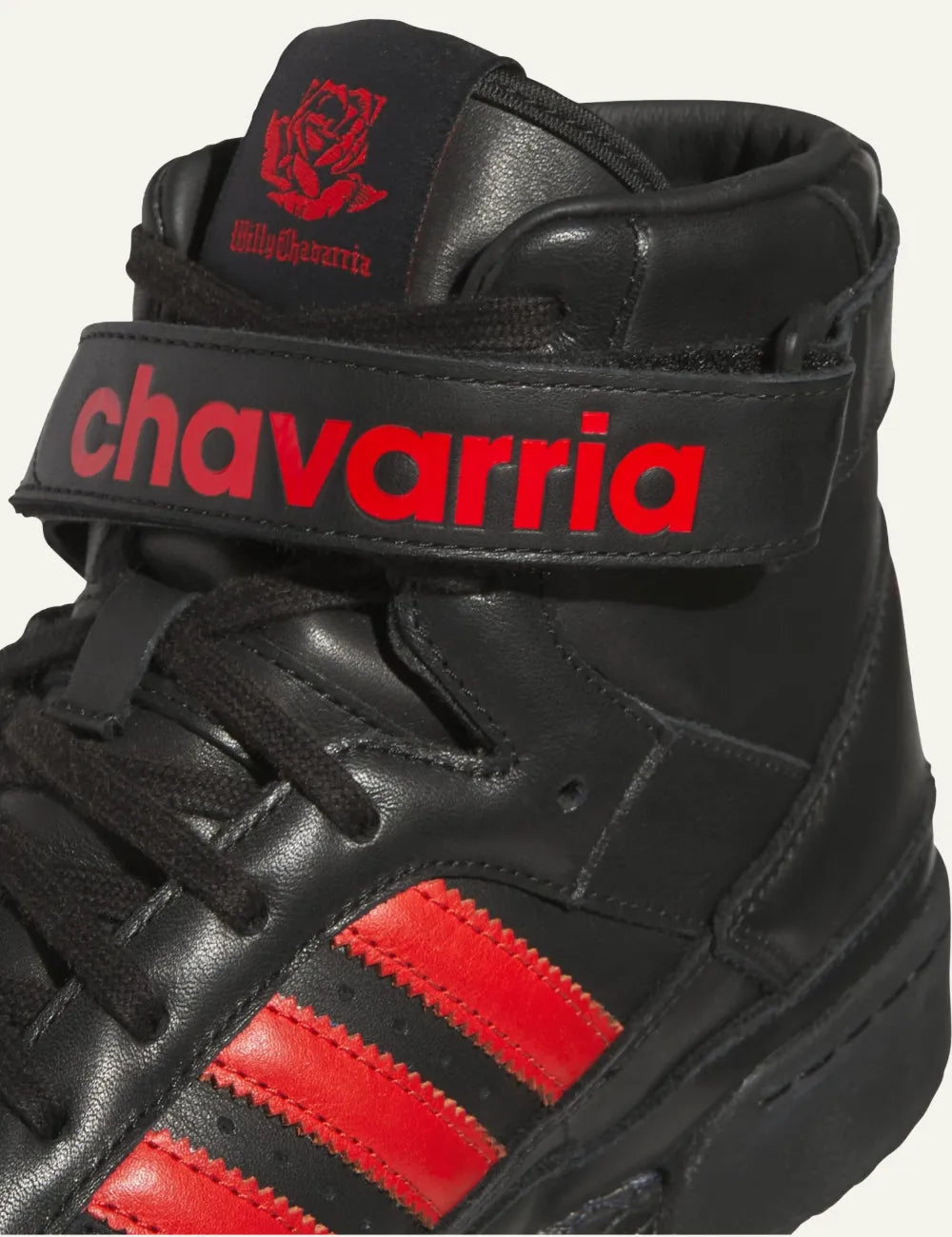 Adidas Forum Chavarria strap detail red branding ανδρικά sneakers