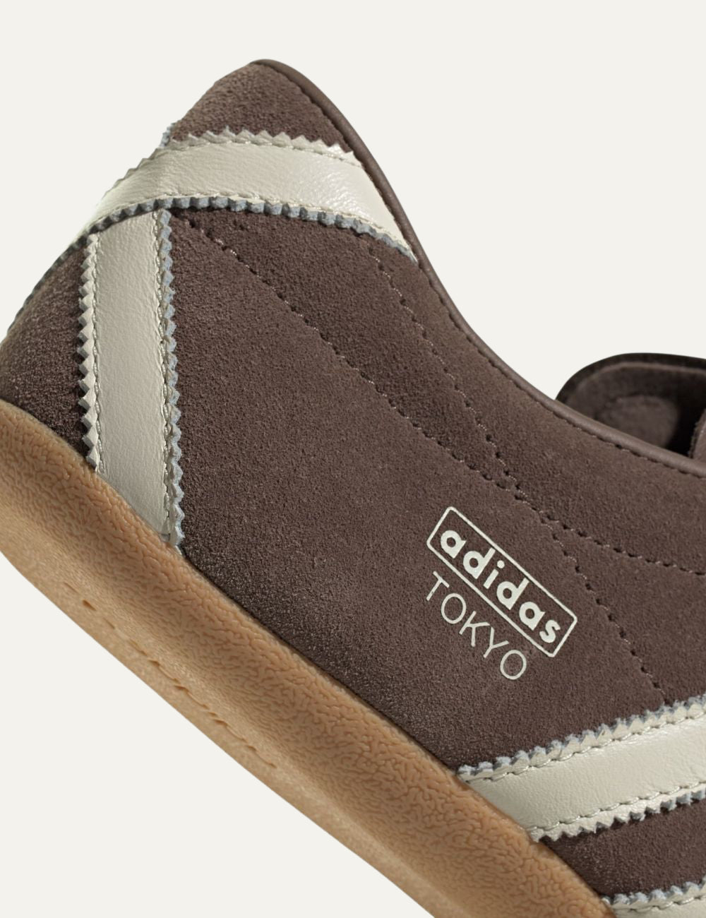 Adidas Tokyo suede sneakers heel detail logo