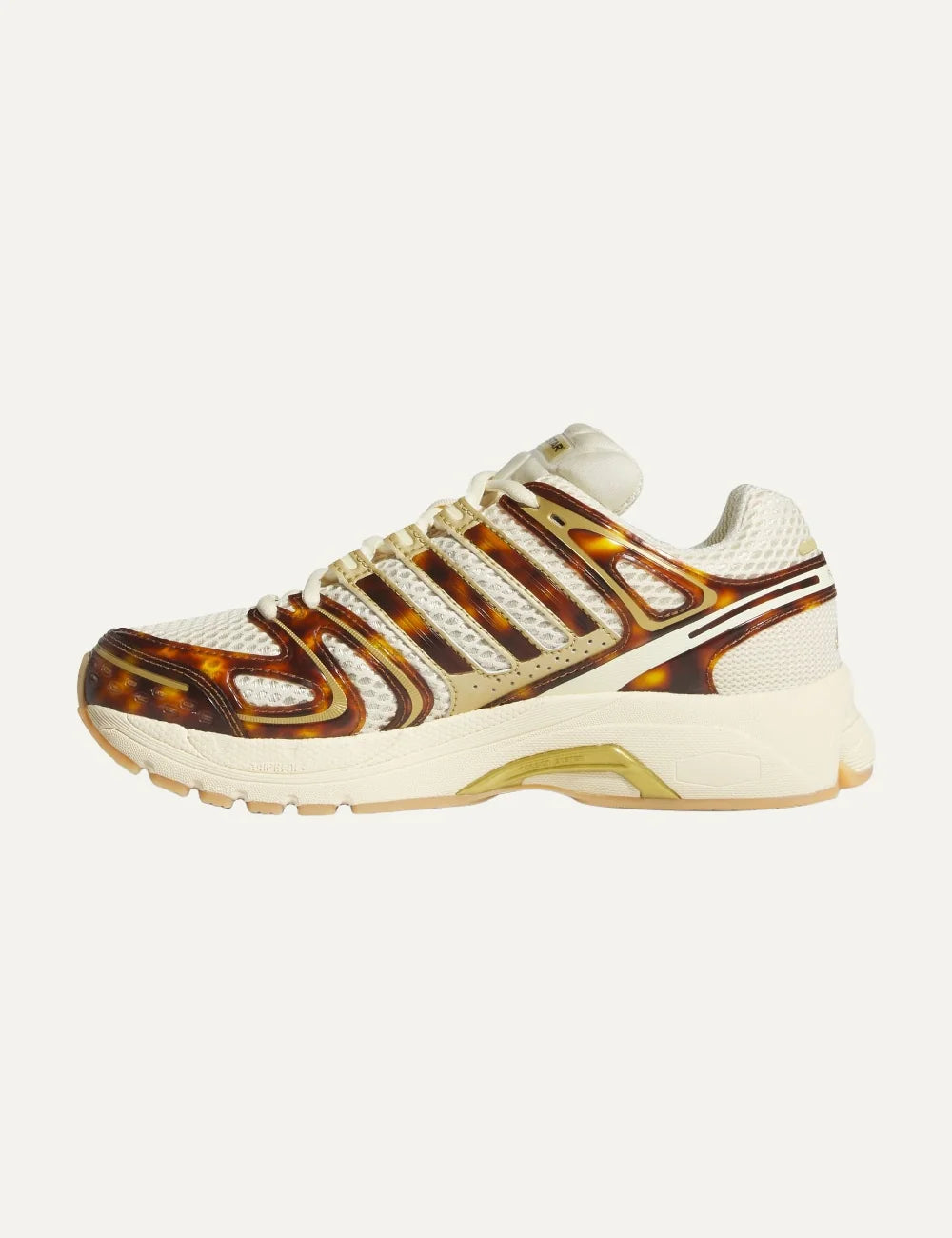 adidas Originals women Adistar Control 5 Warm Vanilla sneakers with Thermal Chrome details profile