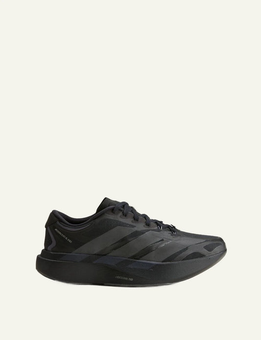 Women's adidas Originals Adizero Evo SL EXO black running sneakers with LIGHTSTRIKE PRO midsole